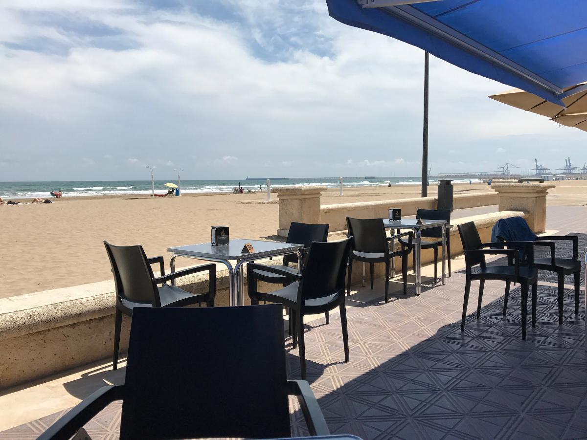 ולנסיה Malvarossa Apartment Near Beach מראה חיצוני תמונה